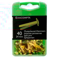 Boîte de 40 attaches parisiennes 24mm - Exacompta