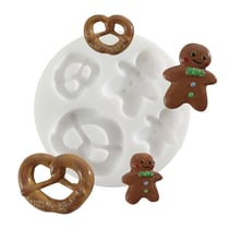 Graine Créative - Moule en silicone (mini) Pains d épice