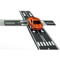 3 masking tapes circuit de voiture - 5 m x 4,8 cm