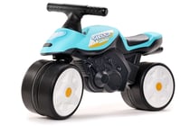 Draisienne Moto Street Champion à roues silencieuses - Bleu - Dès 12 mois - 100% Fabriqué en France - Contient 40% de Plastique recyclé - FALK