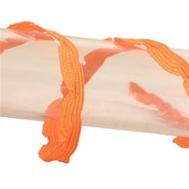 Bobine 25m galon festonné 10mm Orange