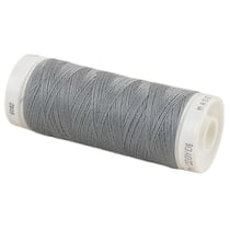 Bobine fil polyester 200m Oeko Tex fabriqué en Europe bleu azur