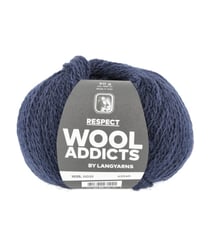 Pelote de Laine et Alpaga RESPECT - Wool Addicts 0035 Bleu