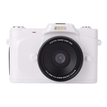Appareil Photo Numérique 68MP 4K Zoom 20x Écran Flip Idéal Voyage Étudiant Blanc YONIS