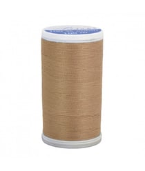 Fil à Coudre Laser 100% Polyester 100m Universel de Distrifil : Solidité et Éclat pour Vos Créations Couture 3814 Marron