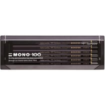 Crayon graphite TOMBOW - MONO 100 - Lot de 12 crayons 6B