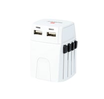 Adaptateur universel Skross Muv Micro USB blanc