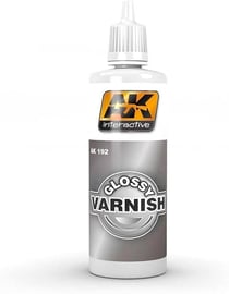 Flacon de 60 ml - Vernis acrylique brillant AK Interactive - Transparent