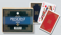 Jeu de cartes - PIATNIK - President - Coffret de 2 x 55 cartes