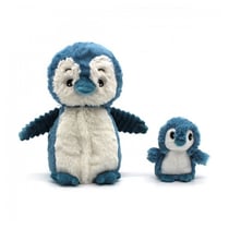 Ptipotos Pingouin maman et bebe – Bleu - Globe Trotoys