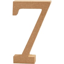 Chiffre, 7, H : 13 cm, ép. 2 cm, 1 pièce