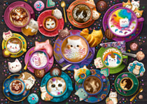Puzzle 500 pièces - Chat-Puccino - Schmidt Spiele