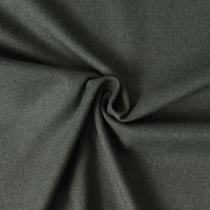 Tissu Gabardine extensible Bambou recyclé Aelys Kaki anthracite