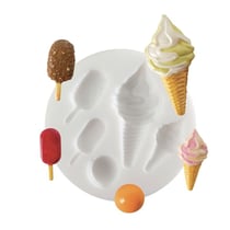 Graine Créative - Moule en silicone (mini) Glaces