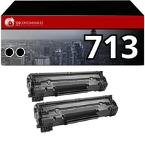 Pack 2 Toners compatible CANON 713 noir - 123CONSOMMABLES