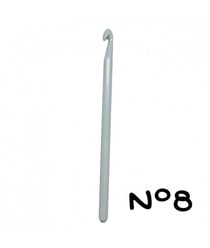 Crochet - 15cm - n°7.00 à 10 - plastique - Distrifil taille n°8