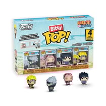 Naruto Shippuden - Pack 4 figurines Bitty POP! Naruto Shippuden Team 7 2,5 cm