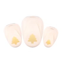 Vaessen Creative Set de perforatrices Arbre de Noël 3pcs