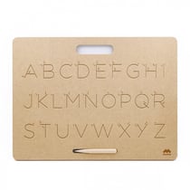 Tablette écriture majuscules scripts Montessori - Mazafran