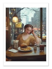 Affiche 30 x 40 cm - Diner disappointment - Dikhomoty