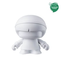 Xoopar Boy Plastique Recyclé Enceinte Bluetooth sans fil Blanc