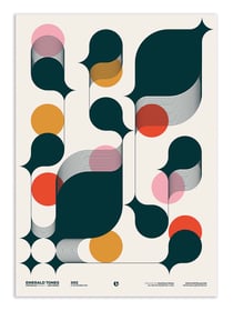 Affiche 30 x 40 cm - Emerald tones - Posterlad