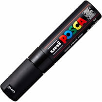 Marqueur Posca PC-7M noir | pointe large conique
