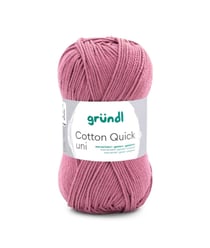 Fil à tricoter COTTON QUICK UNI - Gründl - PPSC - certifié Oeko-Tex 159 Violet