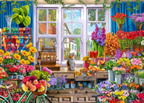 Puzzle 500 pièces - Flower Shoppe - Bluebird Puzzle