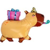 Ballon Aluminium Hélium Capybara Kawaii Party 69 cm