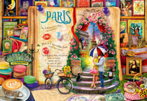 Puzzle 1000 pièces - Life is an Open Book Paris - Bluebird Puzzle