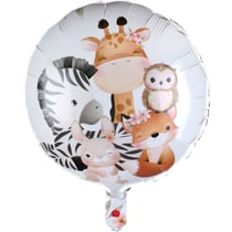 Ballon Aluminium Hélium Explorateur - Ø 45 cm