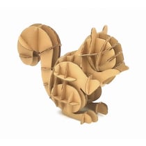 MégaCréa DIY - Maquette en carton à assembler Ecureuil 13,5 cm
