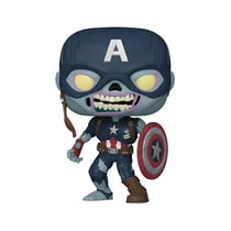 Marvel What If...? - Figurine POP! Zombie Captain America 9 cm