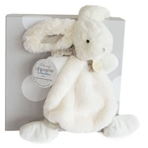 Doudou Lapin Bonbon taupe - Doudou et Compagnie