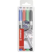 STABILO Marqueur permanent Write-4-all, S, étui en plastique