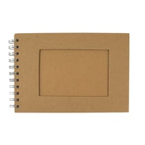 Album avec empreinte passepartout, FO, Rectangle, DIN A5, 30 feuilles, 190 g / m²