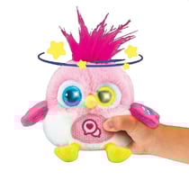 Animal interactif VTech Lolibirds oiseau répétiteur lumineux rose