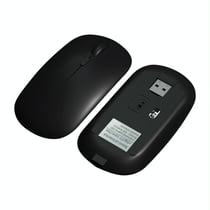 Souris Bluetooth Sans Fil Ergonomique 1600DPI Rechargeable 10m Noir YONIS