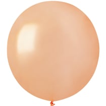 10 Ballons Pêche Nacré Ø48cm