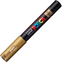 Lot de 12 Marqueurs pointe conique extra-fine POSCA PC1MC 0,7 - 1mm Or POSCA