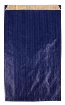 Pochette kraft 11 x 21 x 5 cm bleu 250 u.