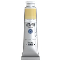 Peinture à l'huile - Extra-fine - Jaune de Naples clair - 887 - Lefranc Bourgeois - 40ml