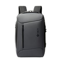 Sac À Dos Ordinateur Grande Capacité Antivol Étanche Avec Port USB 3.0 Gris YONIS
