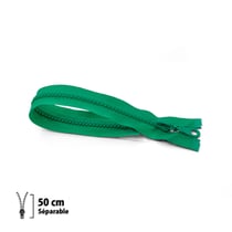 Fermeture éclair Z54 - moulée 6mm Séparable - 50 cm
