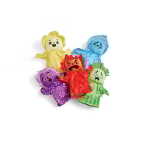 Marionnettes des émotions "famille" - Jouet créatif et éducatif