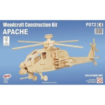Maquette en bois Hélicoptère (Apache)