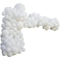 Kit Arche de 200 Ballons - Blanc