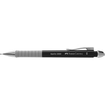 Porte-mine FABER-CASTELL Apollo - Lot de 5 - Mine 0,7 mm - Corps noir