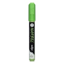 Marqueur - Peinture acrylique - Vert prairie - Permanent - Pointe ronde 1mm - Marbel - Darwi